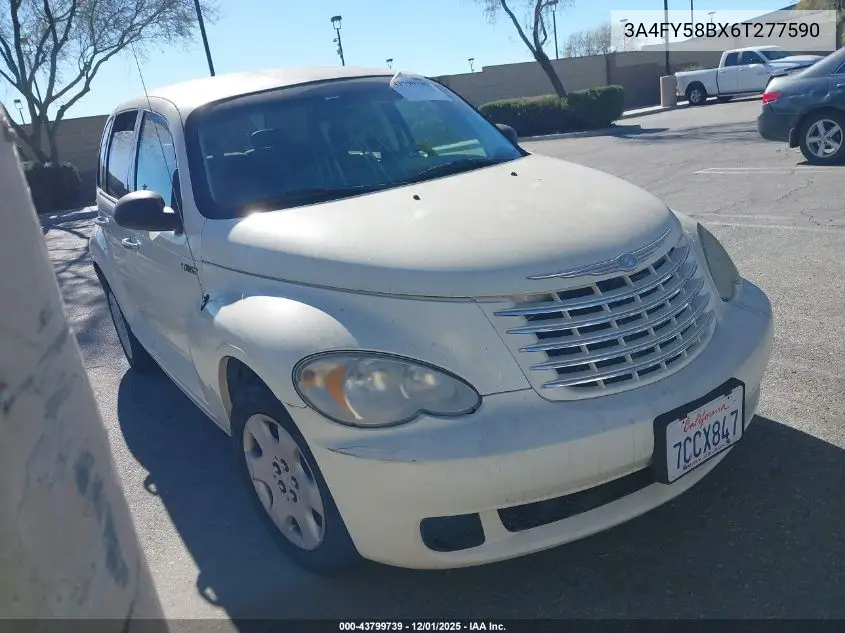 3A4FY58BX6T277590 2006 Chrysler Pt Cruiser Touring