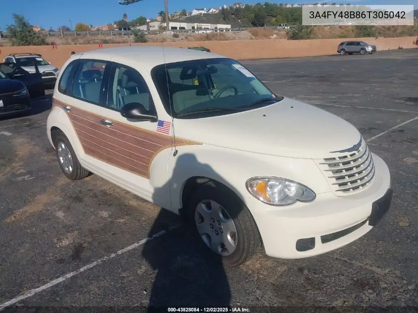3A4FY48B86T305042 2006 Chrysler Pt Cruiser