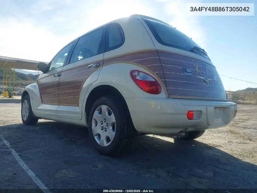 3A4FY48B86T305042 2006 Chrysler Pt Cruiser