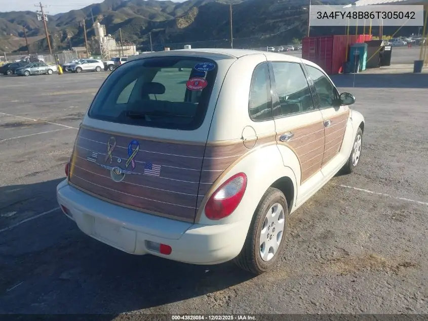 3A4FY48B86T305042 2006 Chrysler Pt Cruiser