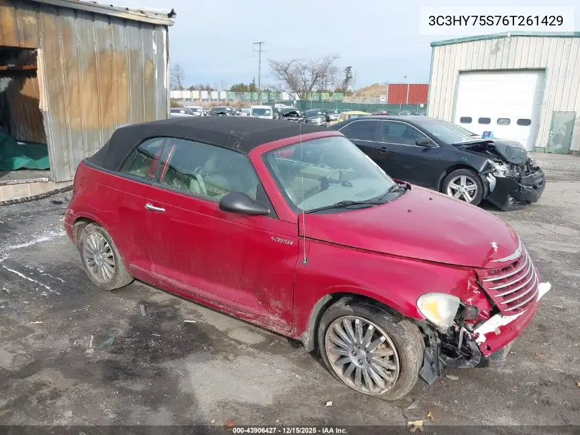 3C3HY75S76T261429 2006 Chrysler Pt Cruiser Gt
