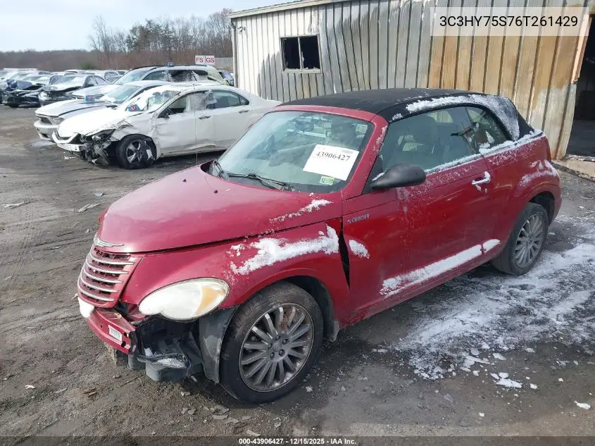 3C3HY75S76T261429 2006 Chrysler Pt Cruiser Gt