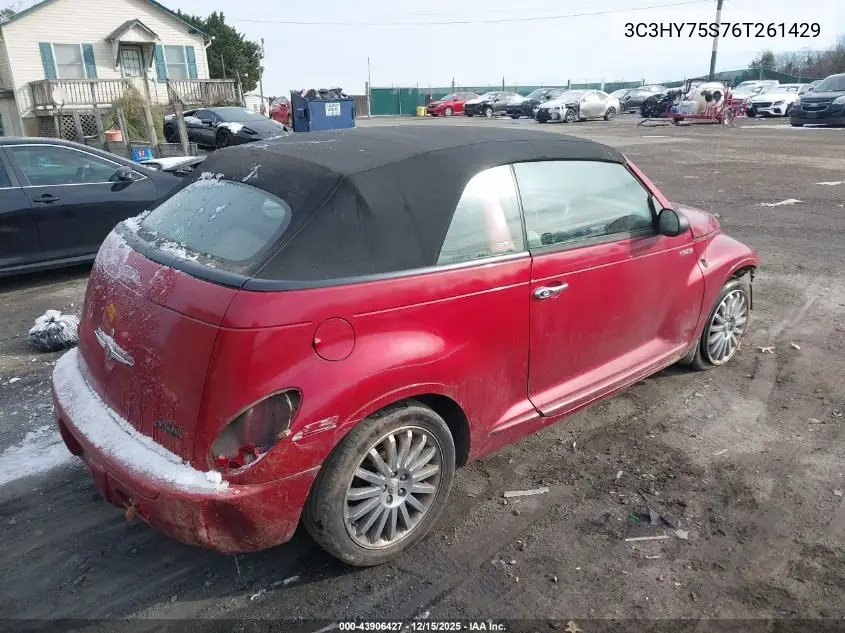 3C3HY75S76T261429 2006 Chrysler Pt Cruiser Gt