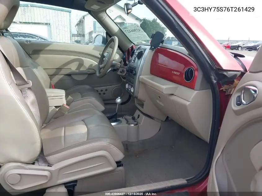 3C3HY75S76T261429 2006 Chrysler Pt Cruiser Gt