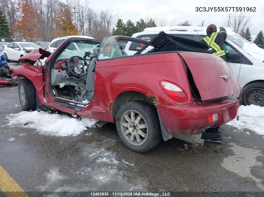 3C3JY55X57T591962 2007 Chrysler Pt Cruiser Touring