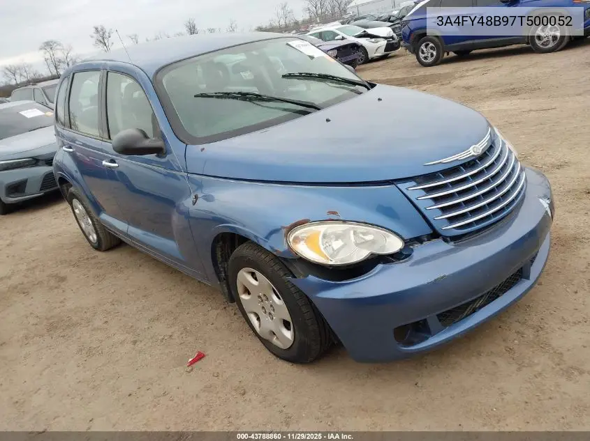 3A4FY48B97T500052 2007 Chrysler Pt Cruiser
