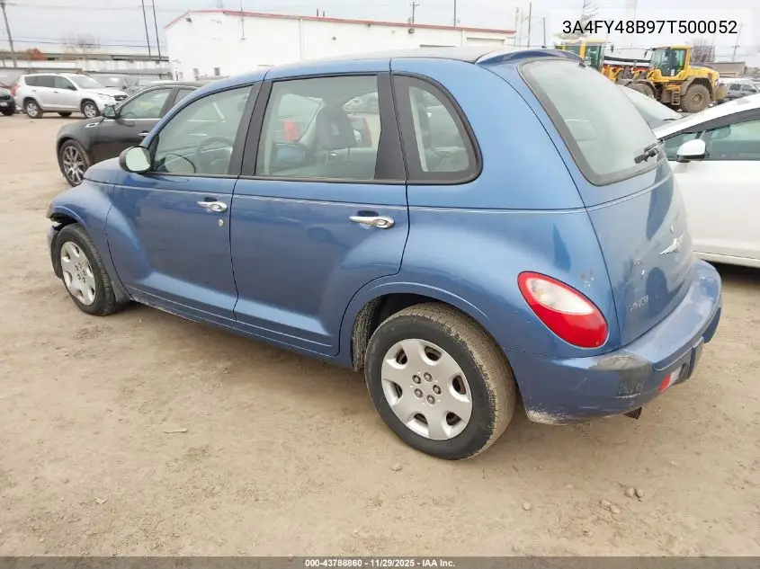3A4FY48B97T500052 2007 Chrysler Pt Cruiser