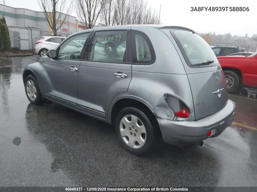 3A8FY48939T588806 2009 Chrysler Pt Cruiser