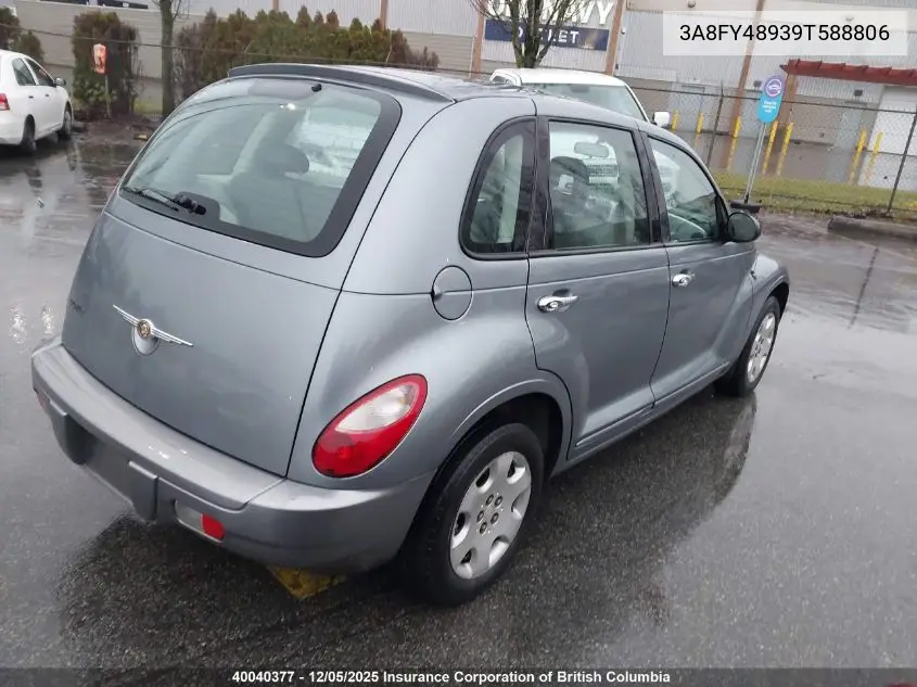 3A8FY48939T588806 2009 Chrysler Pt Cruiser