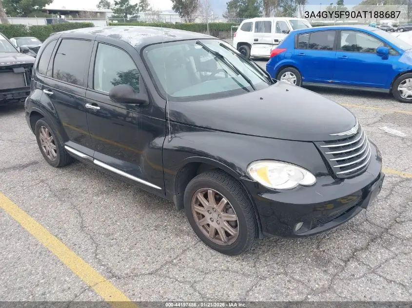 3A4GY5F90AT188687 2010 Chrysler Pt Cruiser Classic