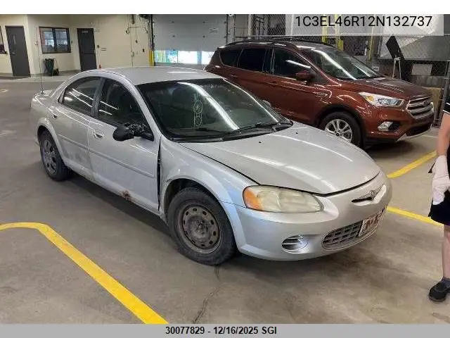 1C3EL46R12N132737 2002 Chrysler Sebring Lx