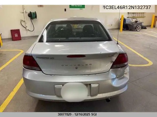 1C3EL46R12N132737 2002 Chrysler Sebring Lx