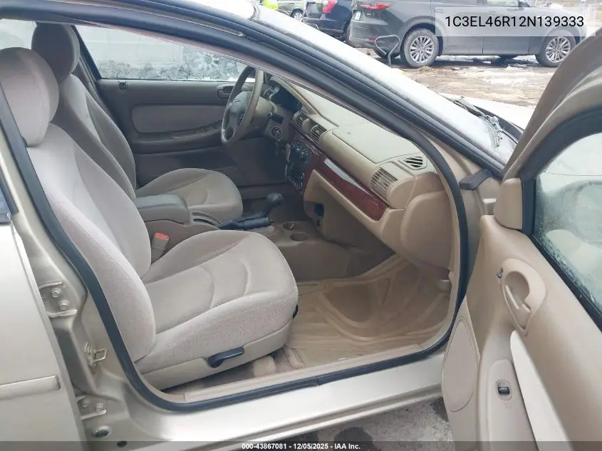 1C3EL46R12N139333 2002 Chrysler Sebring Lx/Lx Plus