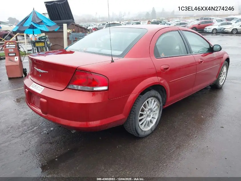 1C3EL46XX4N274246 2004 Chrysler Sebring Lx