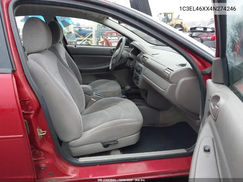 1C3EL46XX4N274246 2004 Chrysler Sebring Lx