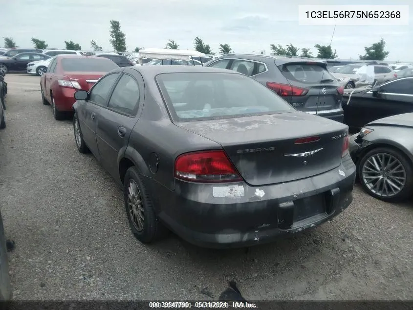 1C3EL56R75N652368 2005 Chrysler Sebring Touring