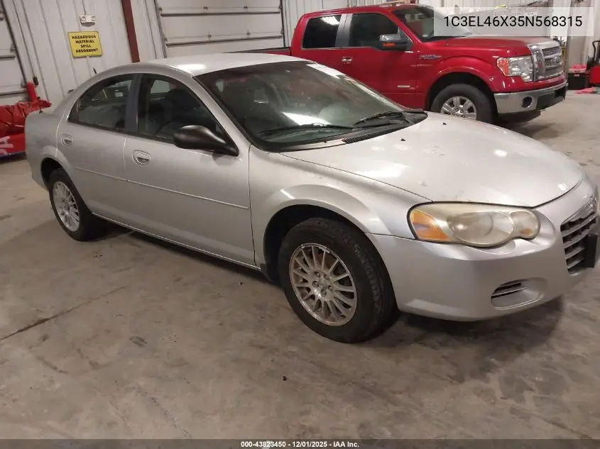 1C3EL46X35N568315 2005 Chrysler Sebring