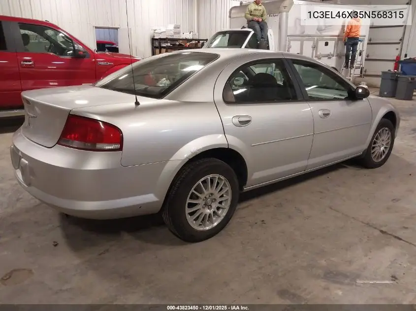 1C3EL46X35N568315 2005 Chrysler Sebring