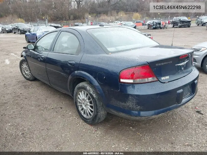 1C3EL46X45N622298 2005 Chrysler Sebring