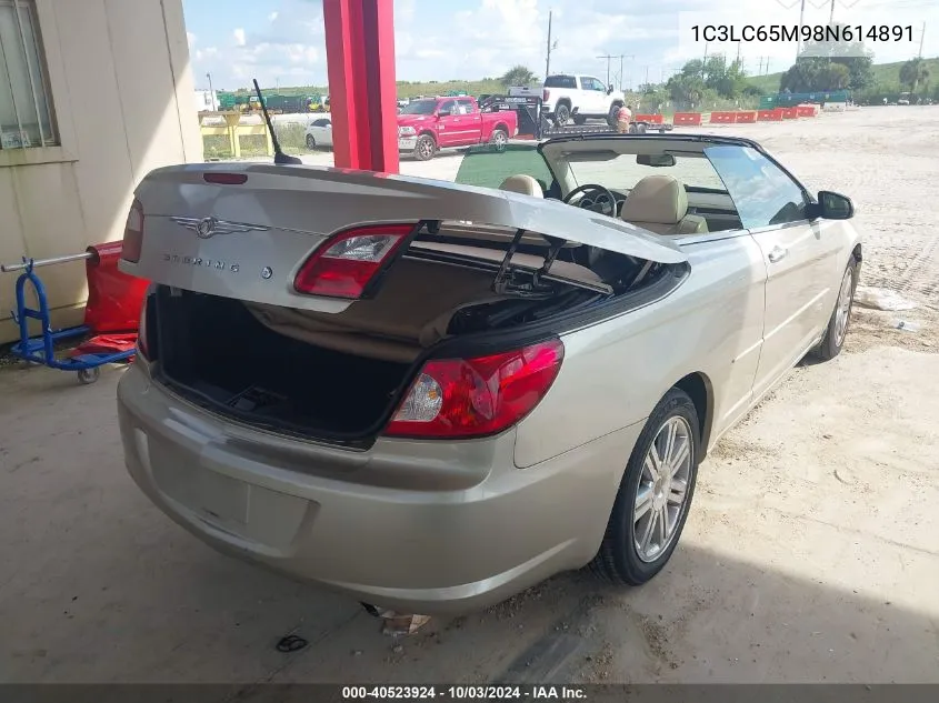 1C3LC65M98N614891 2008 Chrysler Sebring Limited