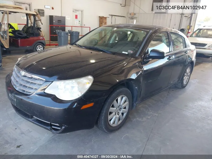 1C3CC4FB4AN102947 2010 Chrysler Sebring Touring