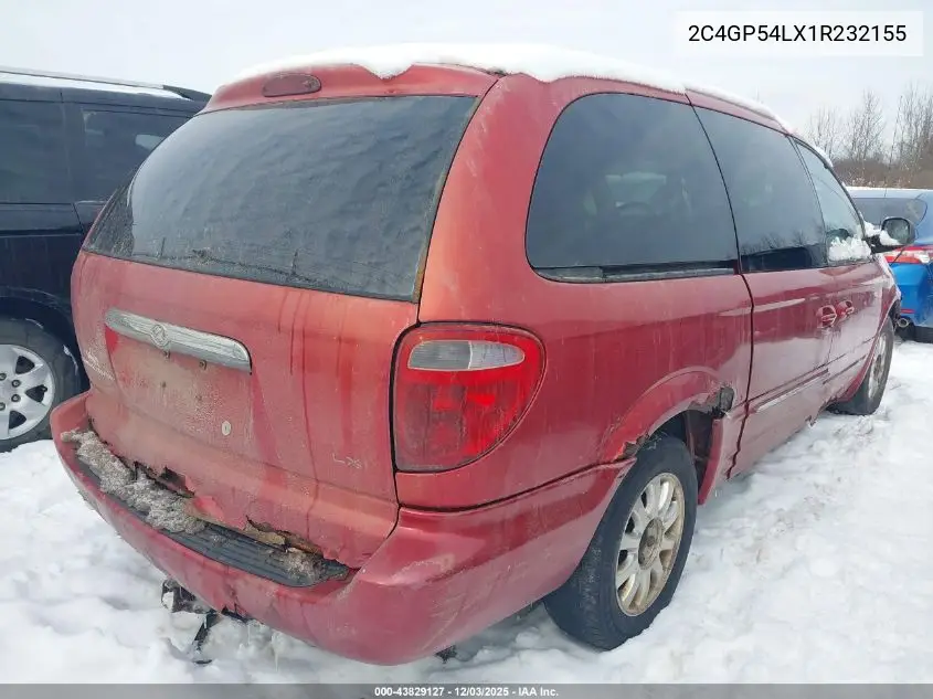 2C4GP54LX1R232155 2001 Chrysler Town & Country Lxi