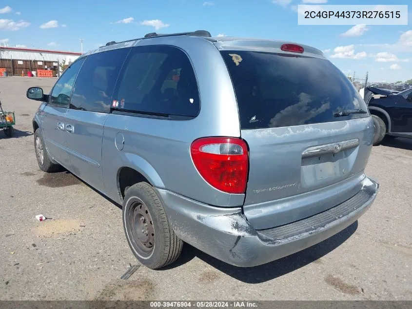 2003 Chrysler Town & Country Lx VIN: 2C4GP44373R276515 Lot: 39476904