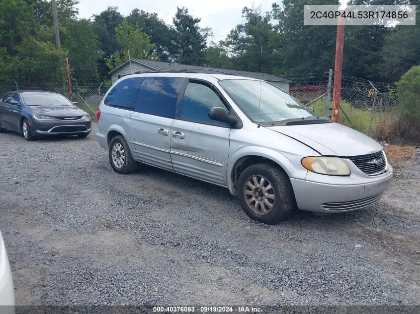 2003 Chrysler Town & Country Lx VIN: 2C4GP44L53R174856 Lot: 40376083