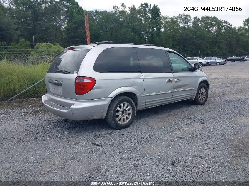 2C4GP44L53R174856 2003 Chrysler Town & Country Lx