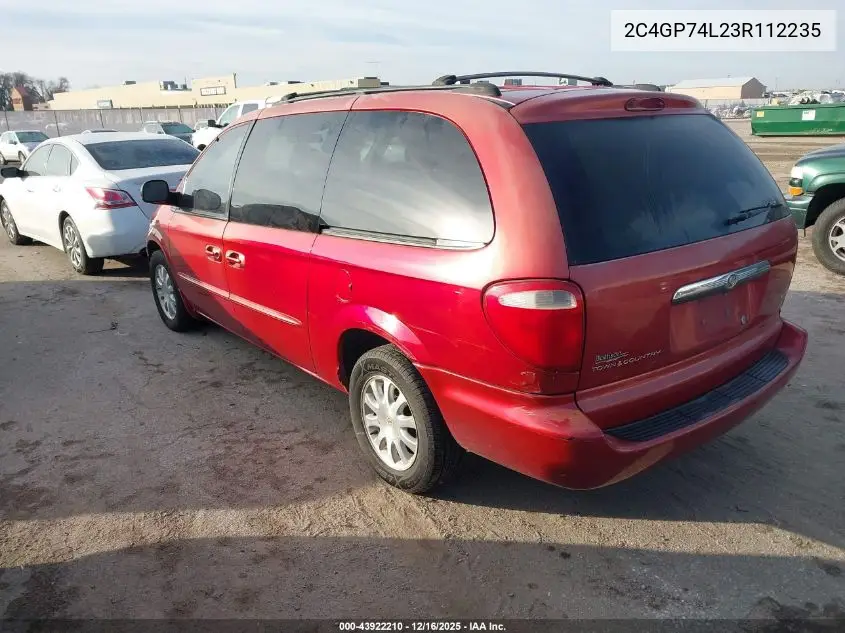 2C4GP74L23R112235 2003 Chrysler Town & Country Ex