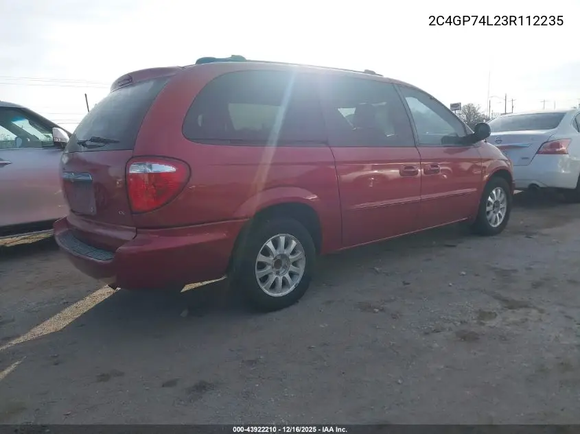 2C4GP74L23R112235 2003 Chrysler Town & Country Ex