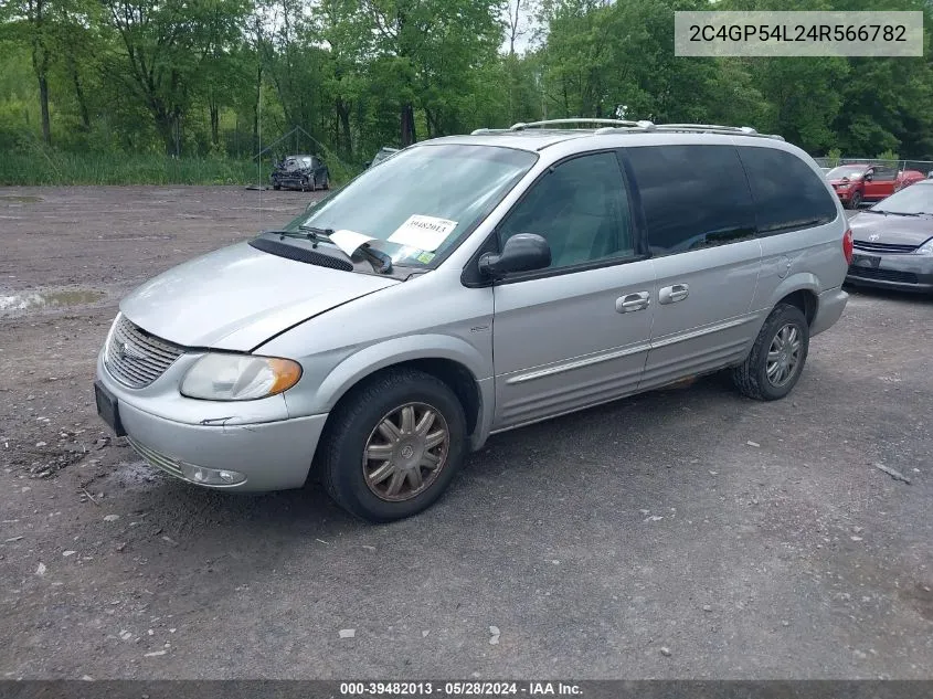 2004 Chrysler Town & Country Touring VIN: 2C4GP54L24R566782 Lot: 39482013