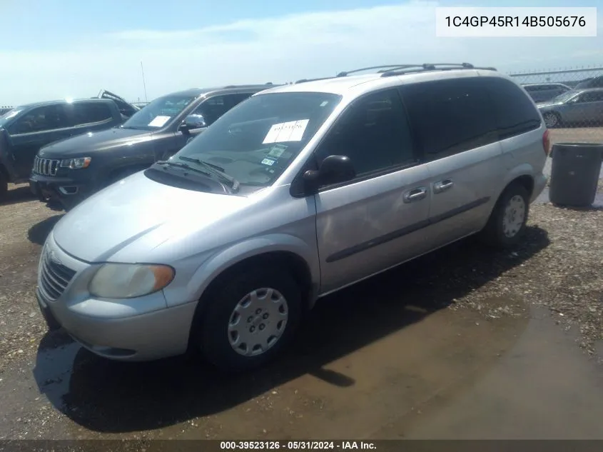 1C4GP45R14B505676 2004 Chrysler Town & Country