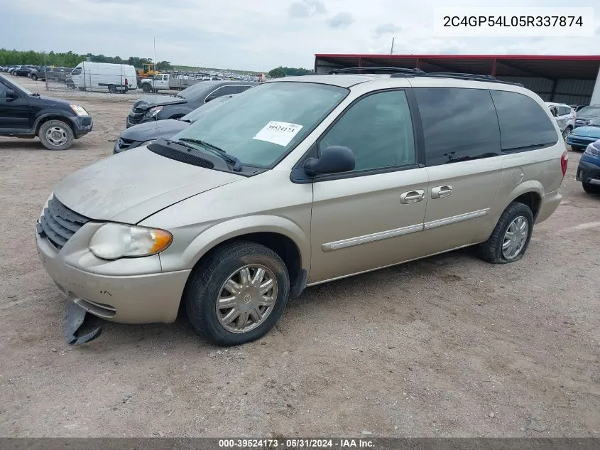 2005 Chrysler Town & Country Touring VIN: 2C4GP54L05R337874 Lot: 39524173