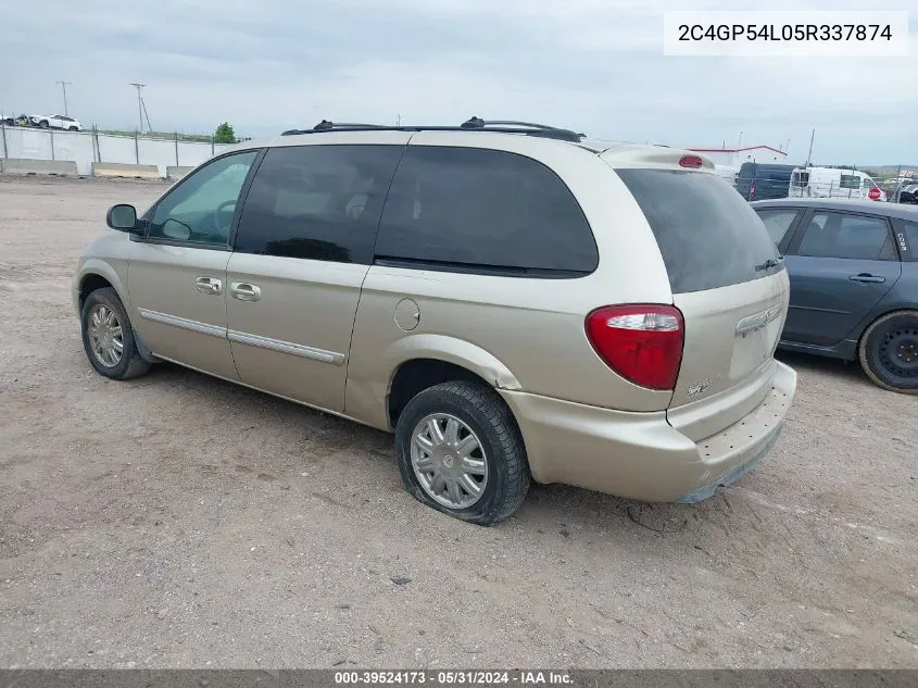 2C4GP54L05R337874 2005 Chrysler Town & Country Touring