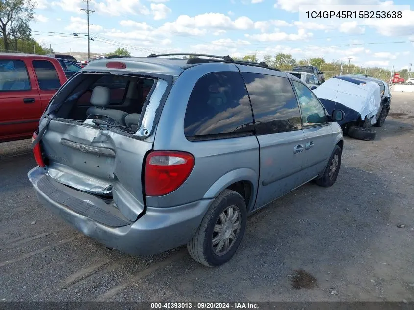 2005 Chrysler Town & Country VIN: 1C4GP45R15B253638 Lot: 40393013