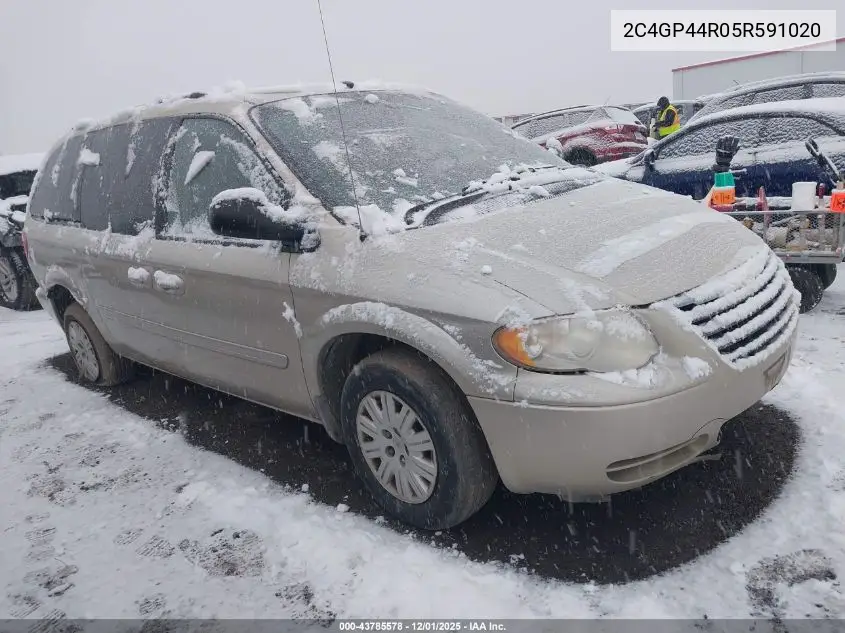 2C4GP44R05R591020 2005 Chrysler Town & Country Lx