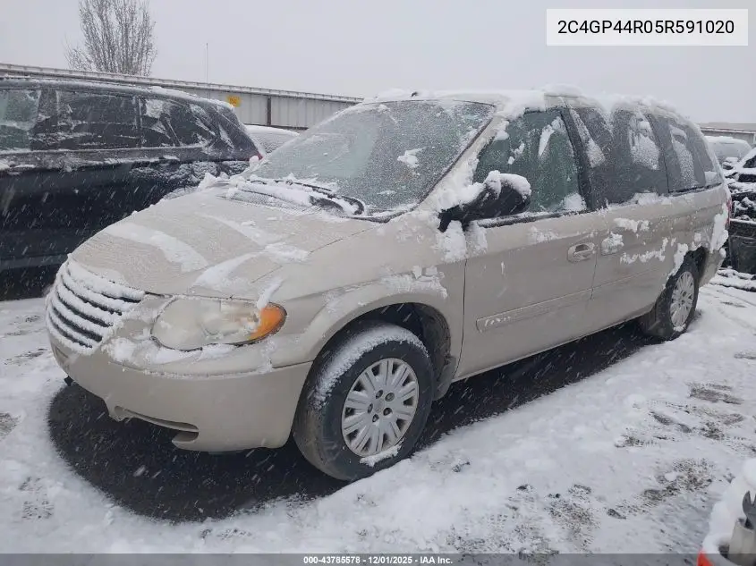 2C4GP44R05R591020 2005 Chrysler Town & Country Lx