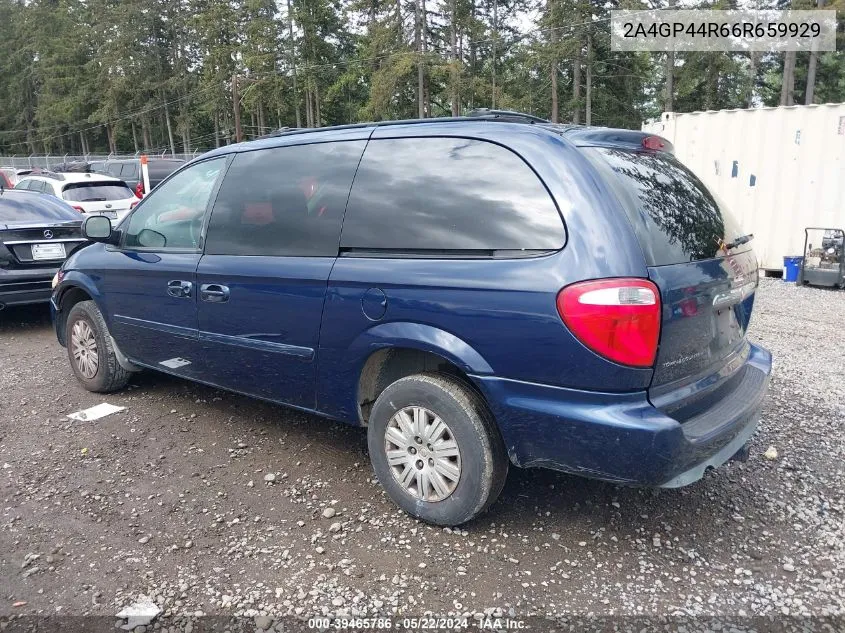 2006 Chrysler Town & Country Lx VIN: 2A4GP44R66R659929 Lot: 39465786