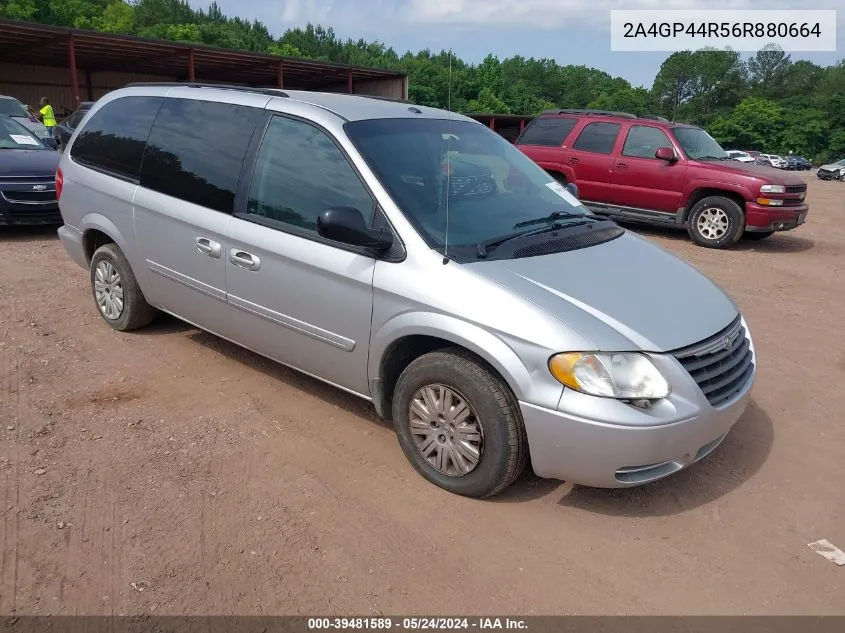 2006 Chrysler Town & Country Lx VIN: 2A4GP44R56R880664 Lot: 39481589