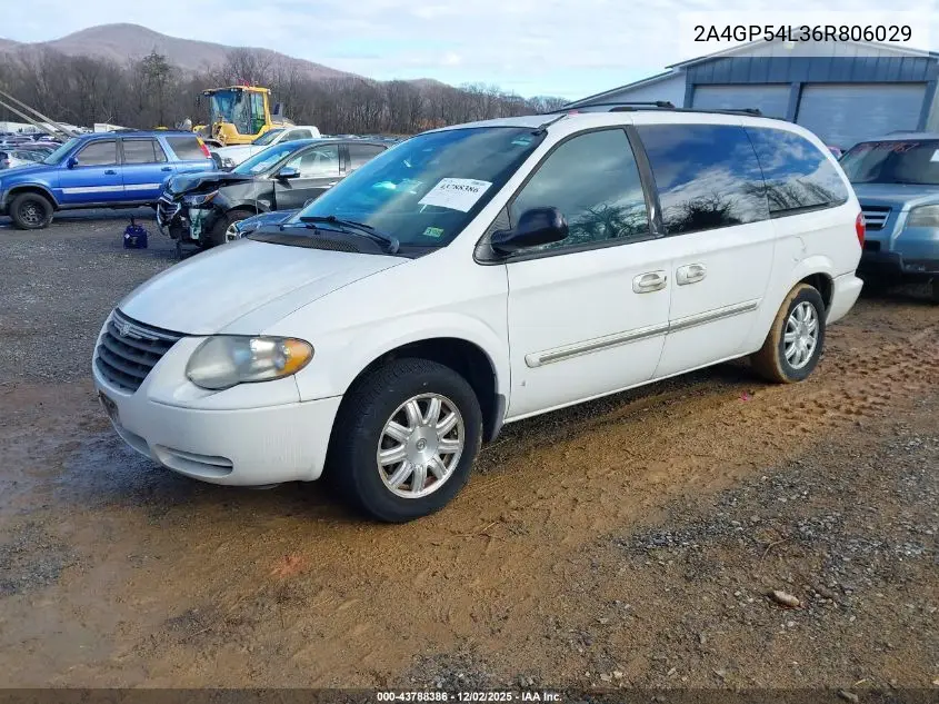 2A4GP54L36R806029 2006 Chrysler Town & Country Touring