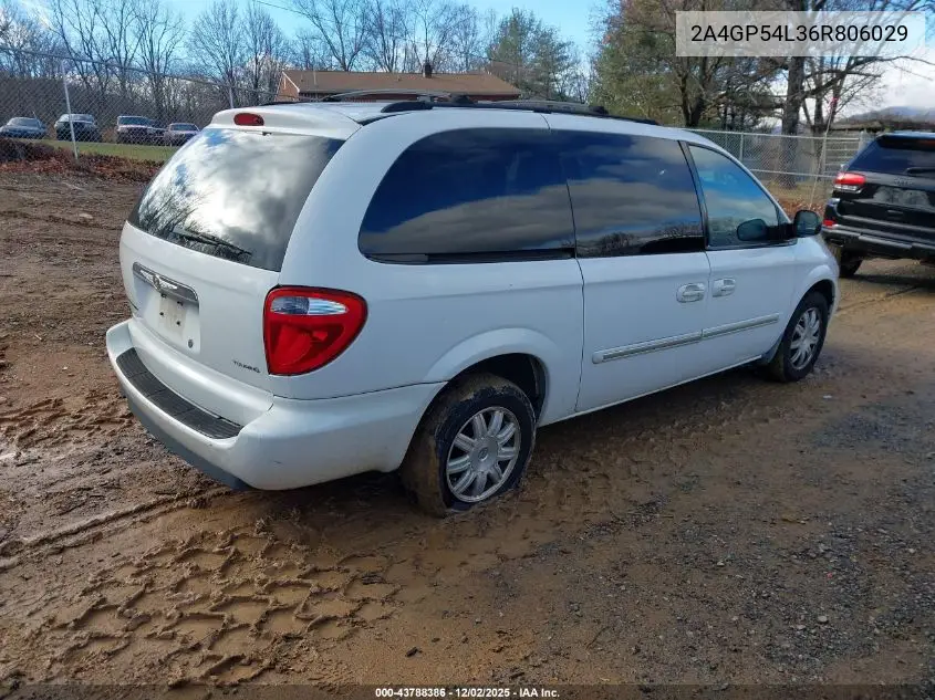2A4GP54L36R806029 2006 Chrysler Town & Country Touring