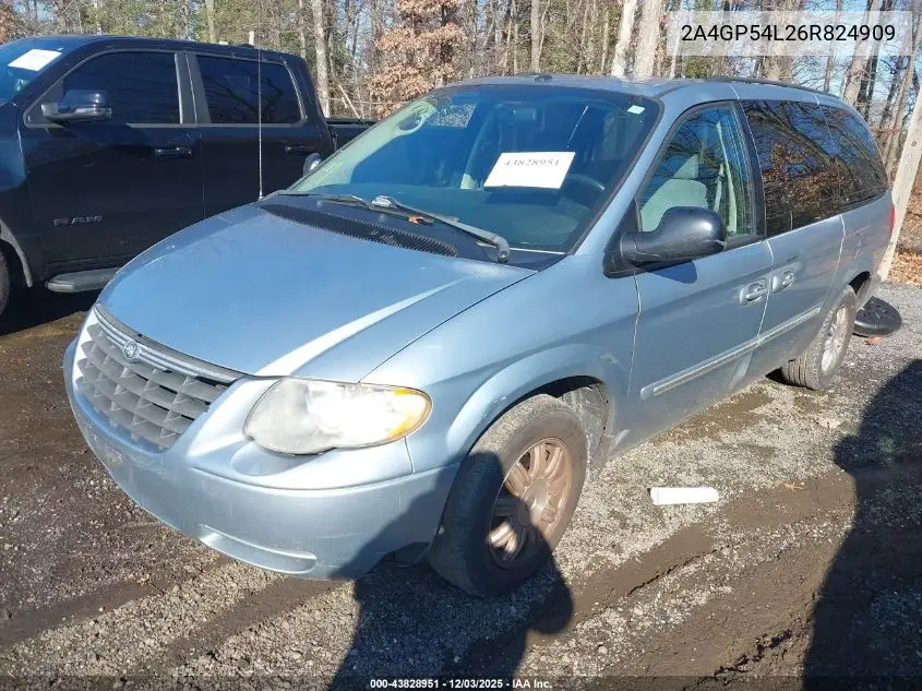 2A4GP54L26R824909 2006 Chrysler Town & Country Touring