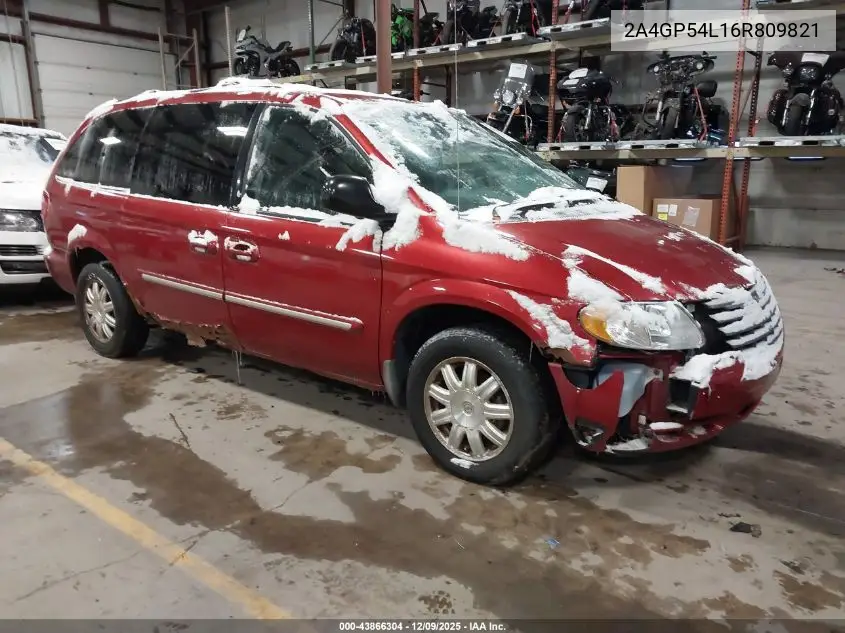 2A4GP54L16R809821 2006 Chrysler Town & Country Touring