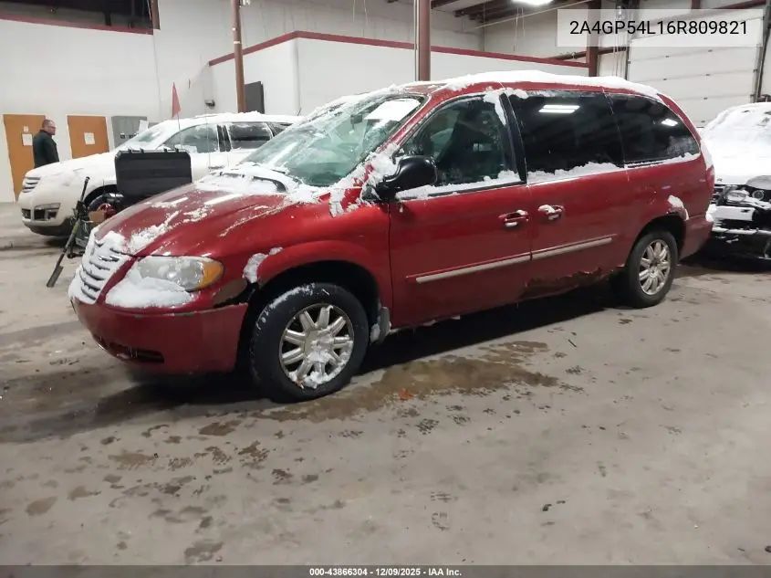 2A4GP54L16R809821 2006 Chrysler Town & Country Touring