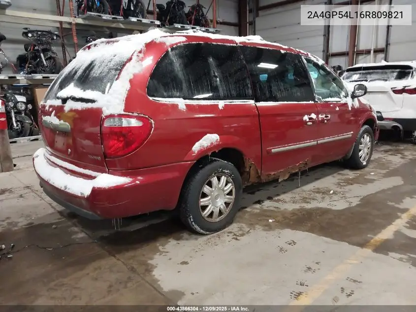 2A4GP54L16R809821 2006 Chrysler Town & Country Touring