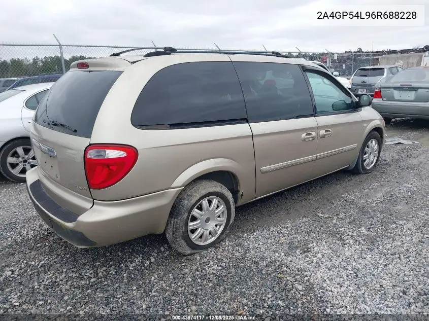2A4GP54L96R688228 2006 Chrysler Town & Country Touring