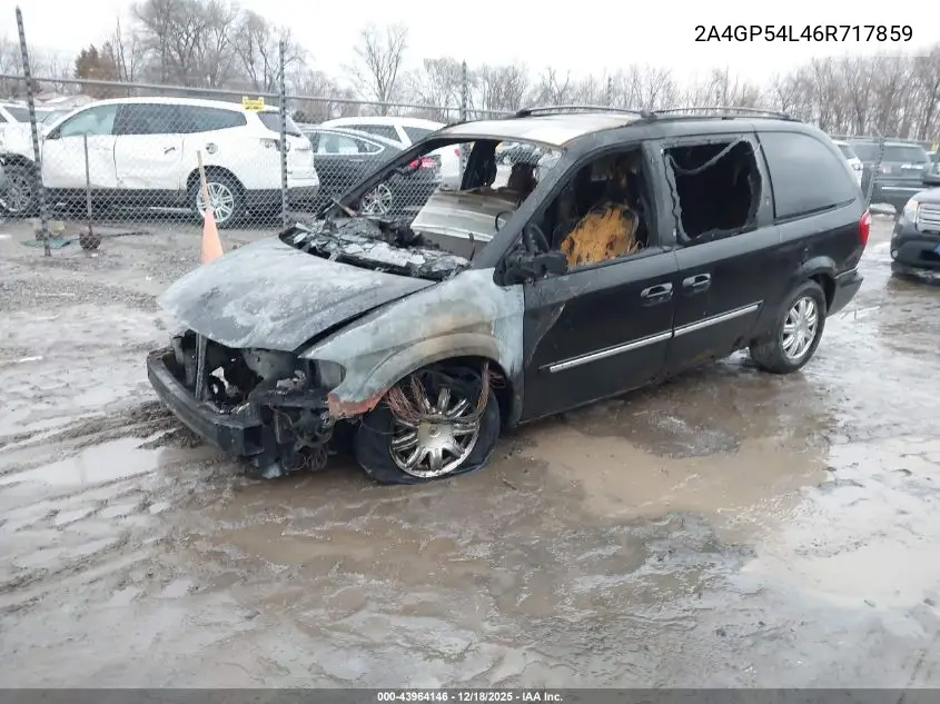 2A4GP54L46R717859 2006 Chrysler Town & Country Touring