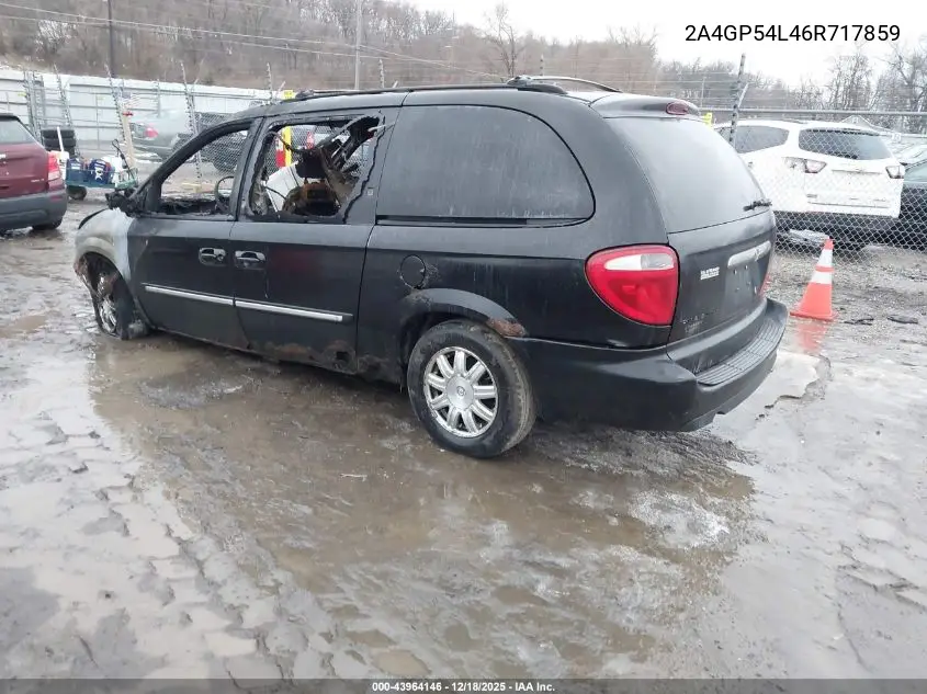 2A4GP54L46R717859 2006 Chrysler Town & Country Touring