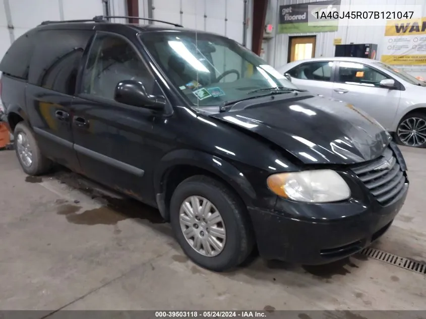 2007 Chrysler Town & Country VIN: 1A4GJ45R07B121047 Lot: 39503118